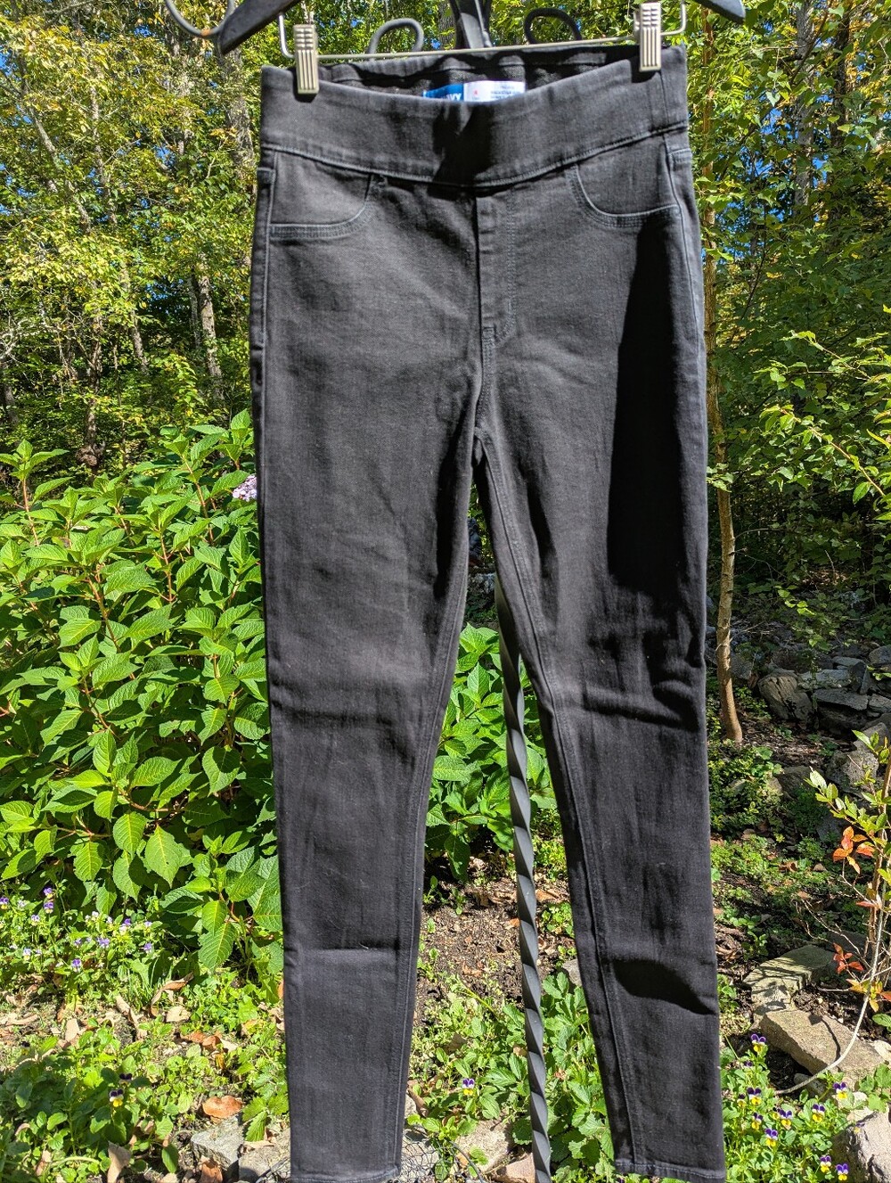 Old Navy Black Pullon Rockstar Jeggings Size 6 Tall NEW!